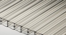 Поликарбонат Polygal Сотовый, Х - образный Прозрачный 10мм